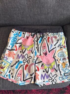NWT Neff SpongeBob swim shorts